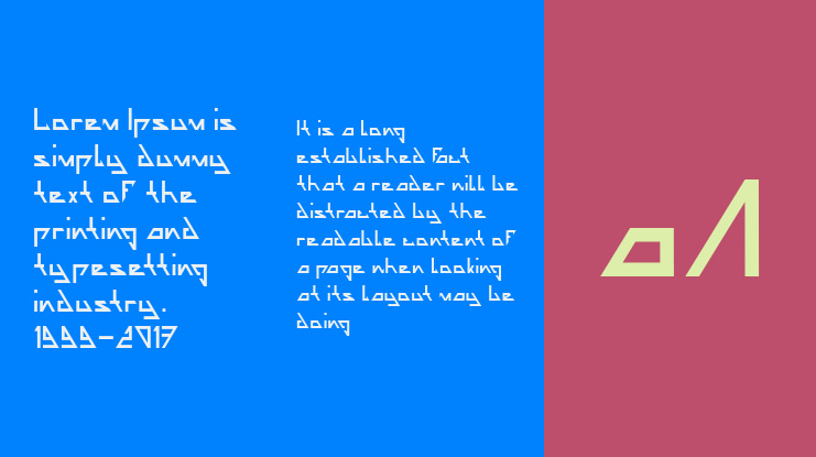 THE TRAINING ARTIST Font Family