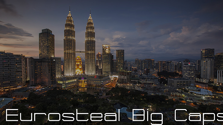 Eurosteal Big Caps Font Family