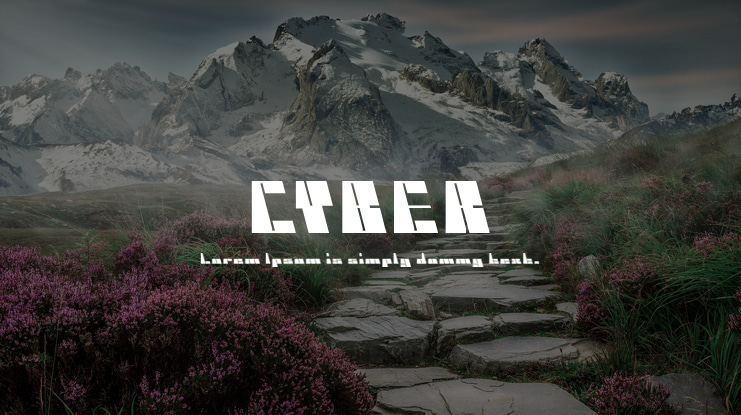 CYBER Font Family
