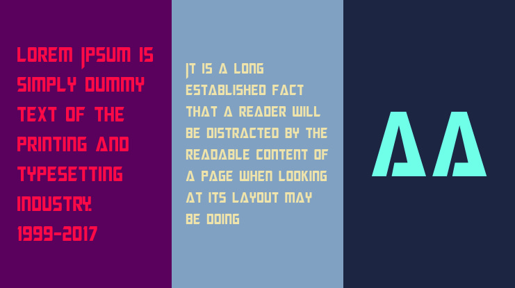 Megatron Condensed Font Family