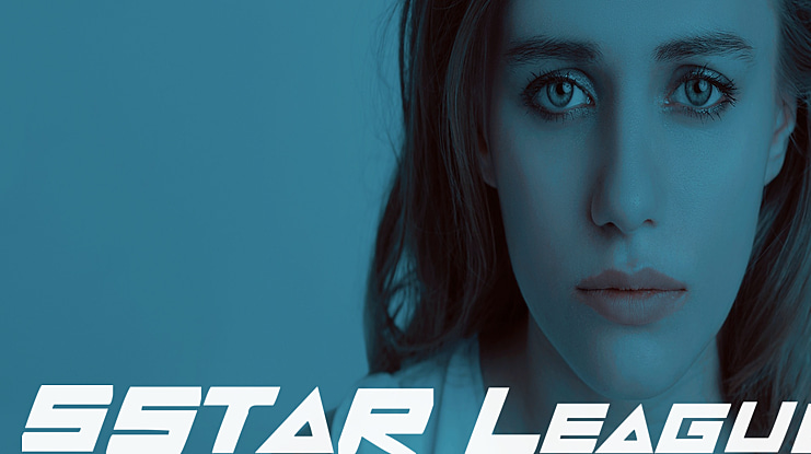 5STAR League Font