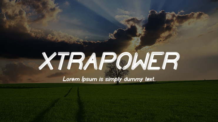 XTRAPOWER Font