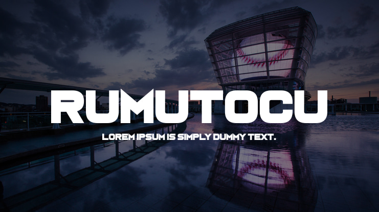 Rumutocu Font
