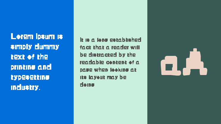 Stone Era Pixels Font