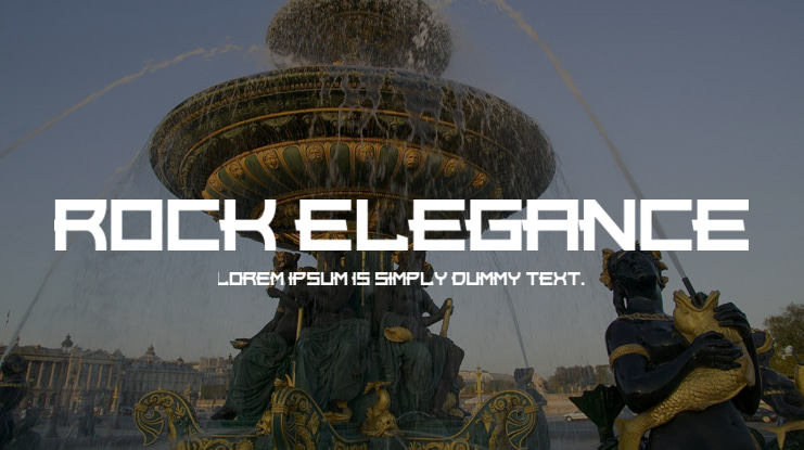 Rock Elegance Font