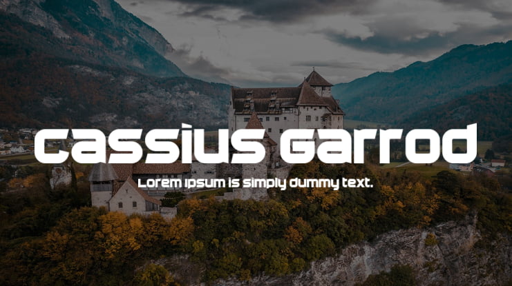 Cassius Garrod Font