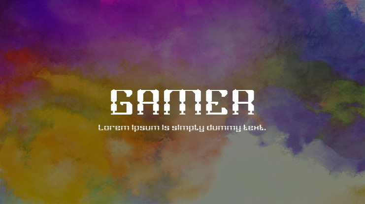 GAMER Font Family