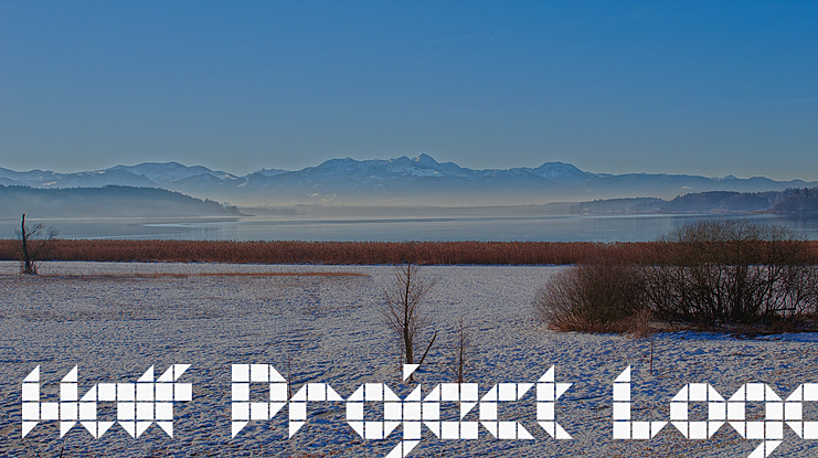 Half Project Logo Font