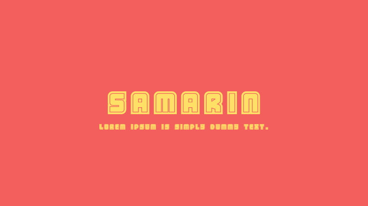 samarin Font