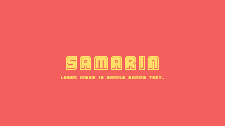 samarin Font