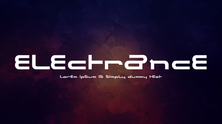 electrance Font