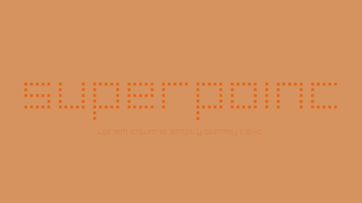 Superpoint Font Family