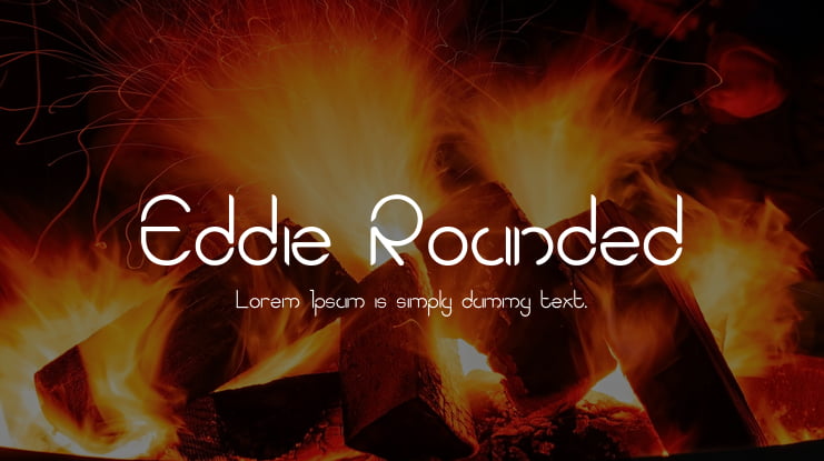 Eddie Rounded Font