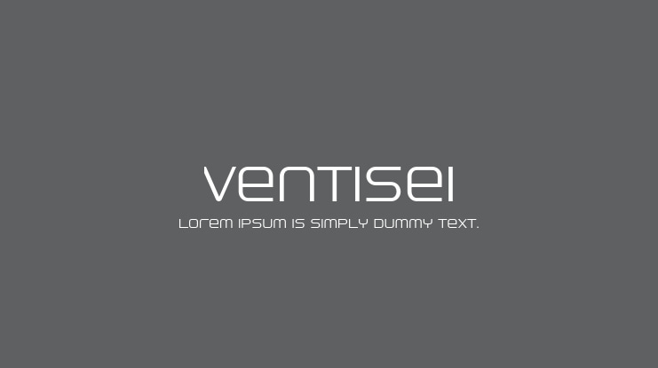 Ventisei Font