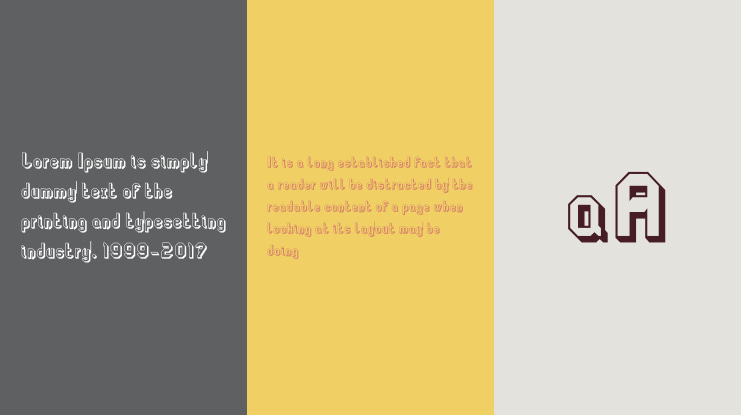 LGF LAGE LOGO tresD Font