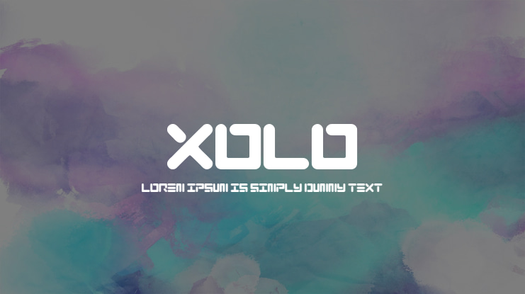 XOLO Font Family