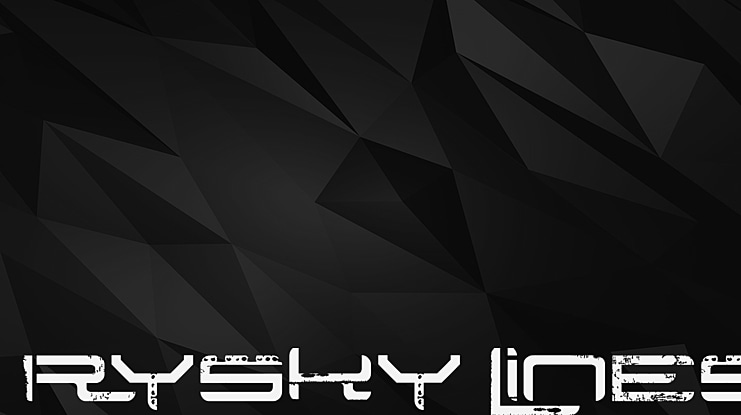 Rysky Lines Font