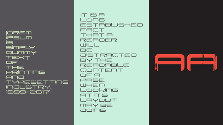 Rysky Lines Font