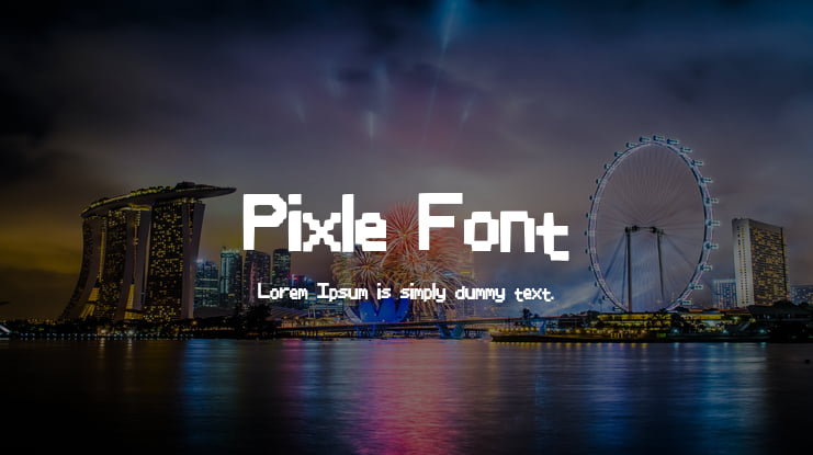 Pixle_Font Font