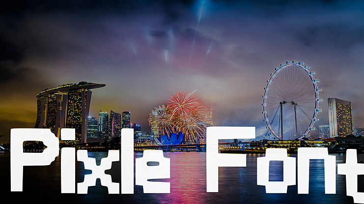 Pixle_Font Font
