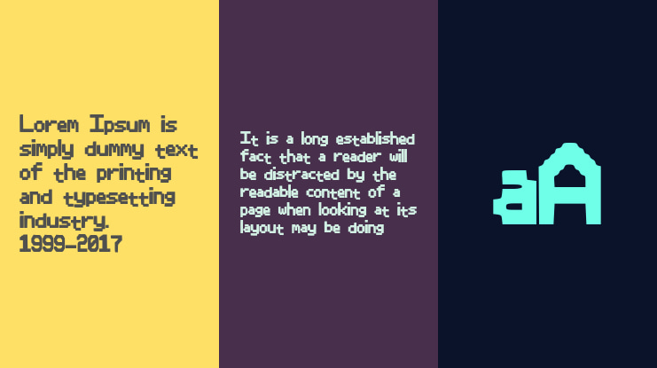 Pixle_Font Font