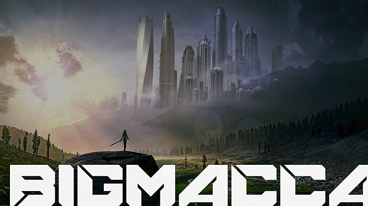 BIGMACCA Font