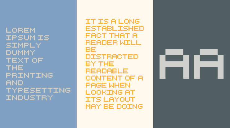 Petyka - Retro Computer Font