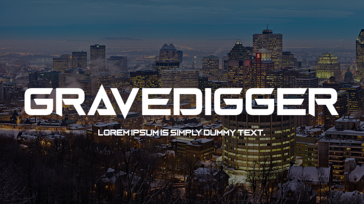 Gravedigger Font