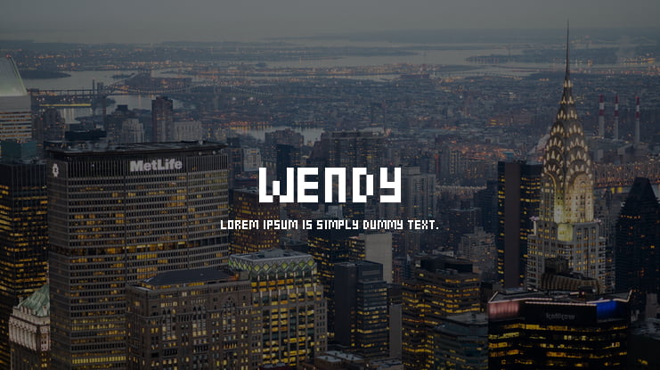 Wendy Font