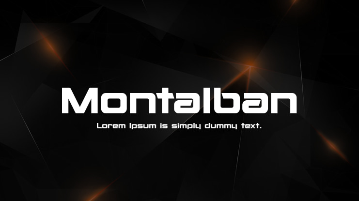 Montalban Font Family