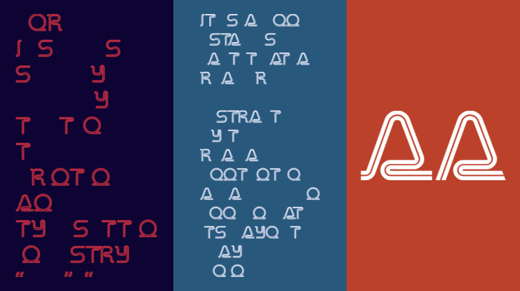 Retro Stereo  Alternate Font Family