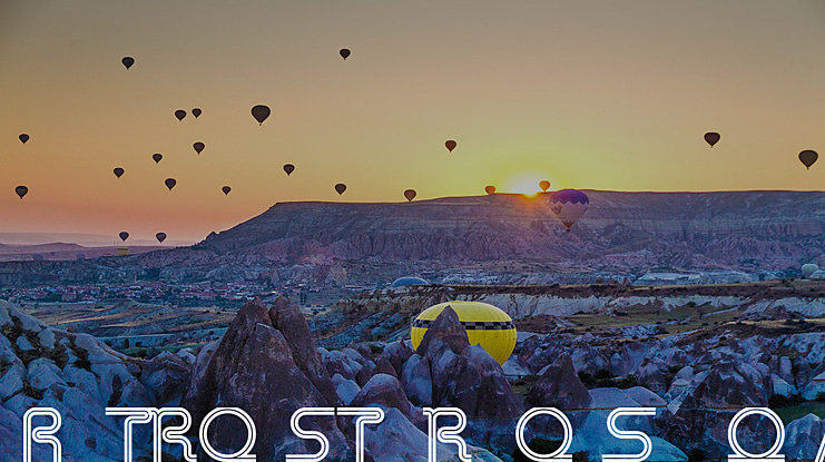 Retro Stereo  Alternate Font Family