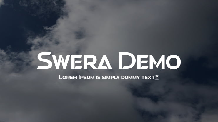 Swera Demo Font Family