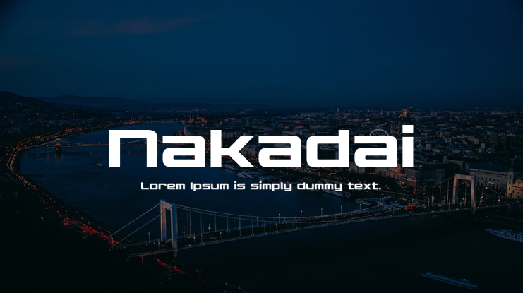 Nakadai Font Family