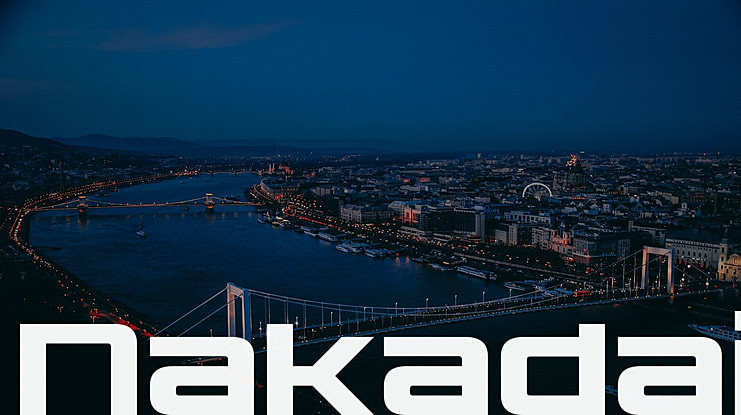 Nakadai Font Family