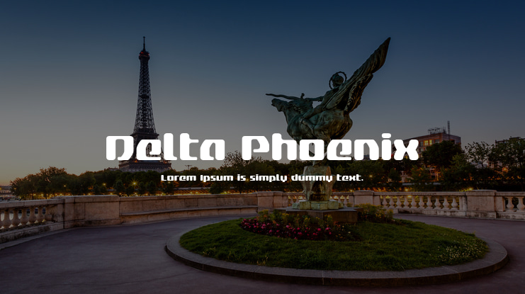 Delta Phoenix Font Family