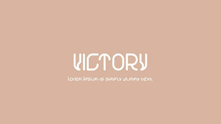 VICTORY Font Family