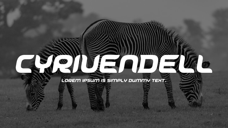 Cyrivendell Font