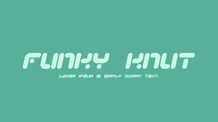 Funky Knut Font Family