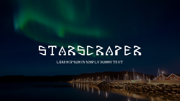 Starscraper Font