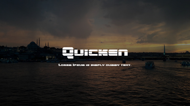 Quicken Font Family