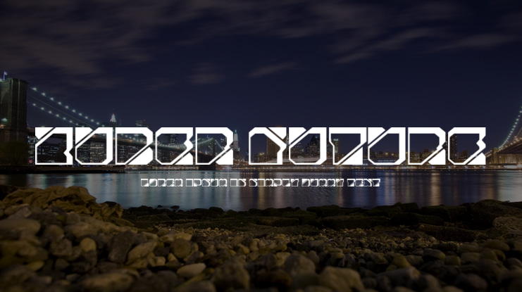 Zuber future Font
