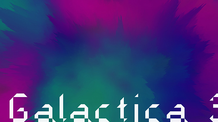 Galactica S Font Family