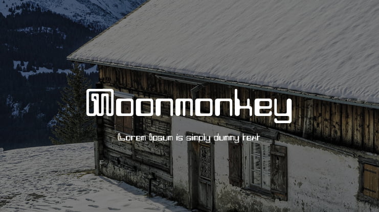Moonmonkey Font