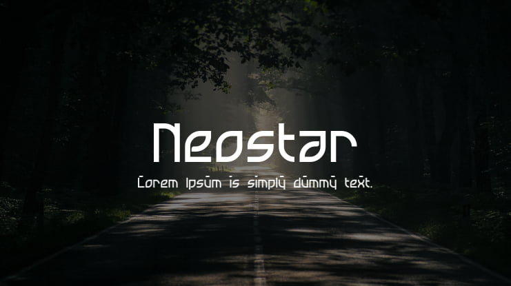 Neostar Font