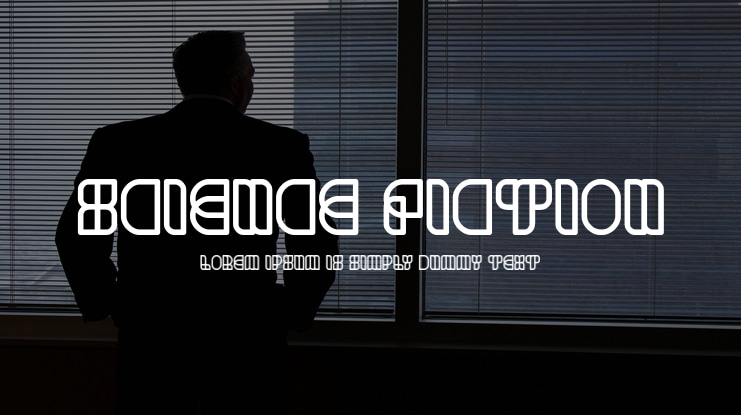 science fiction Font