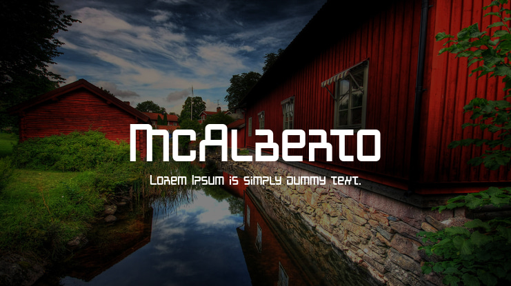 McAlberto Font