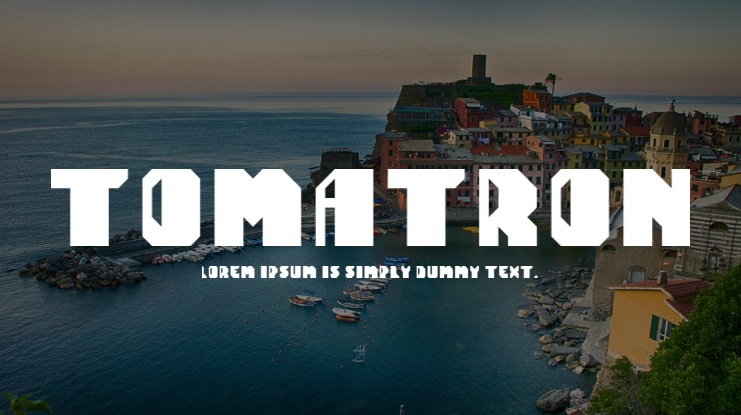 Tomatron Font