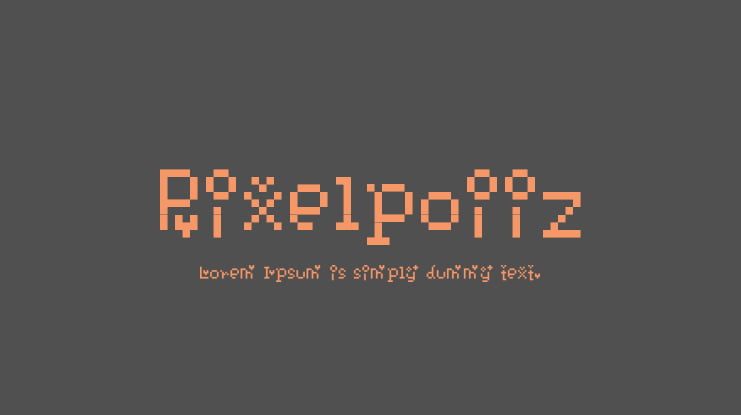 Pixelpoiiz Font