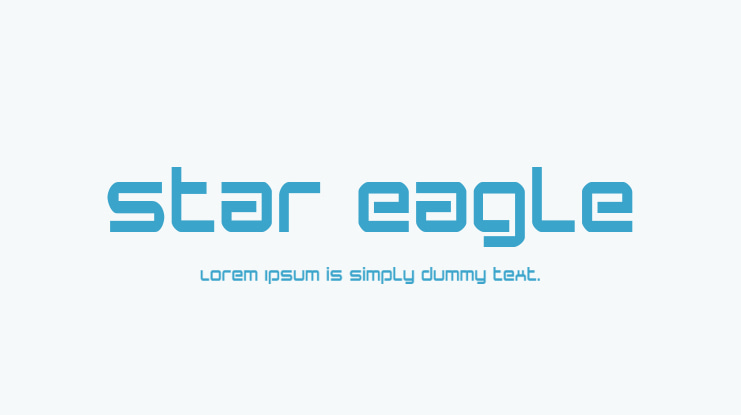 Star Eagle Font Family